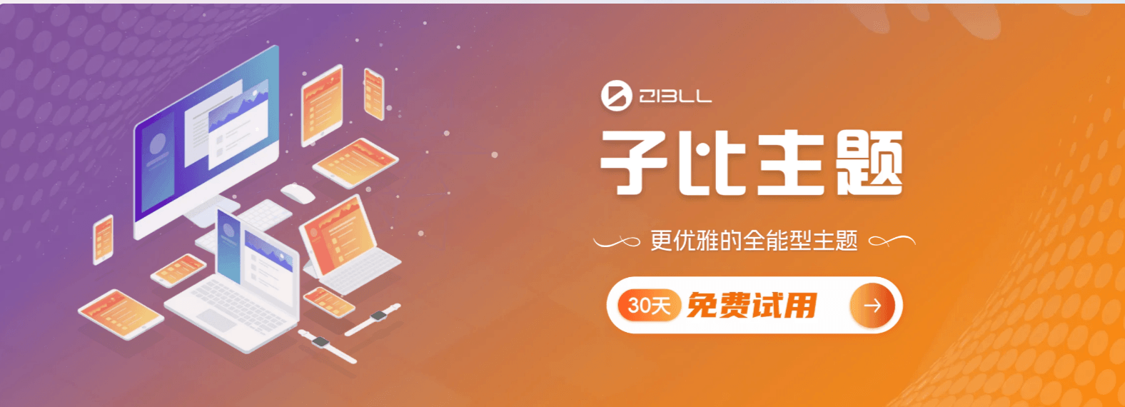 30天免费体验zibll主题